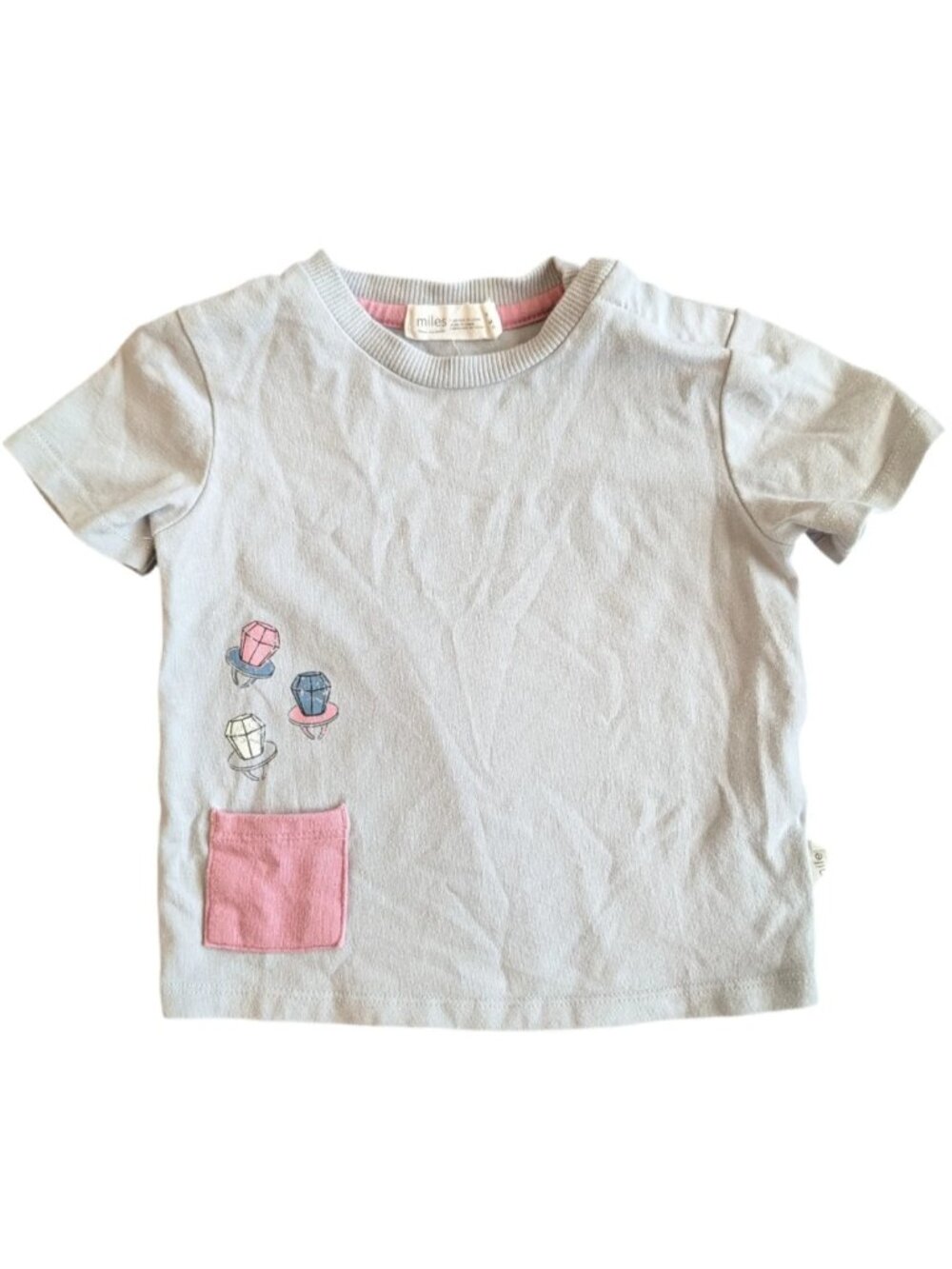 Miles the Label Ring Pop T-Shirt 9m